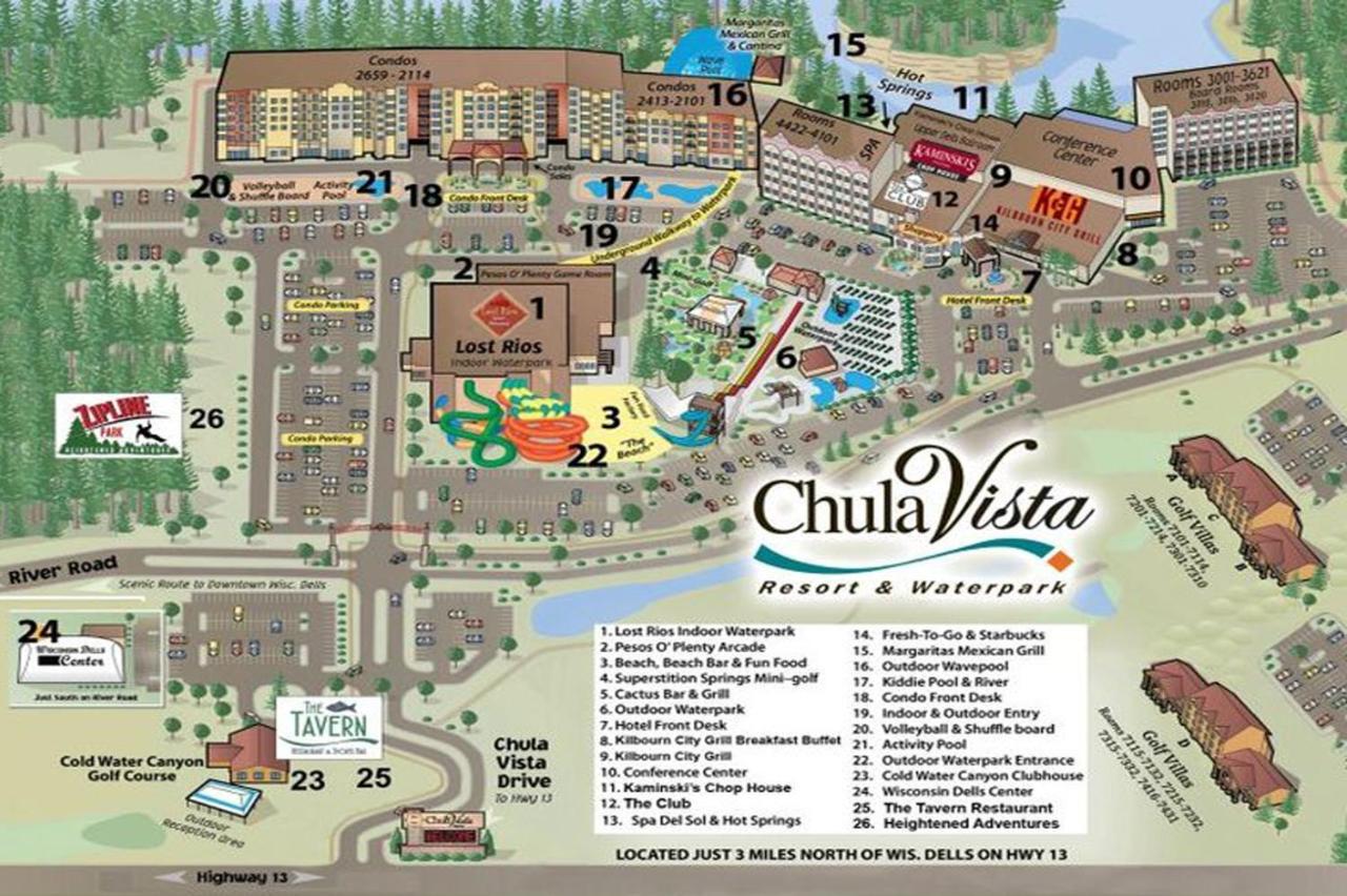 Chula Vista Condo Unit #2145 ウィスコンシン デルズ エクステリア 写真